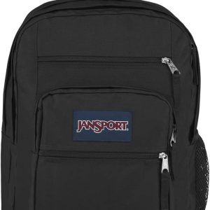JanSport Laptop Backpack - Computer Bag with 2 Compartments, Ergonomic Shoulder Straps, 15” Laptop Sleeve, Haul Handle - Book Rucksack - Black