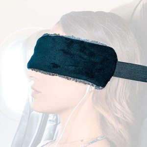 Travel Pillow Alternative Stops Head Bobbing | Airplane Head Straps and Car Head Support Band Great on Travel Upright | Super Comfy Head & Neck Support | Small & Compact